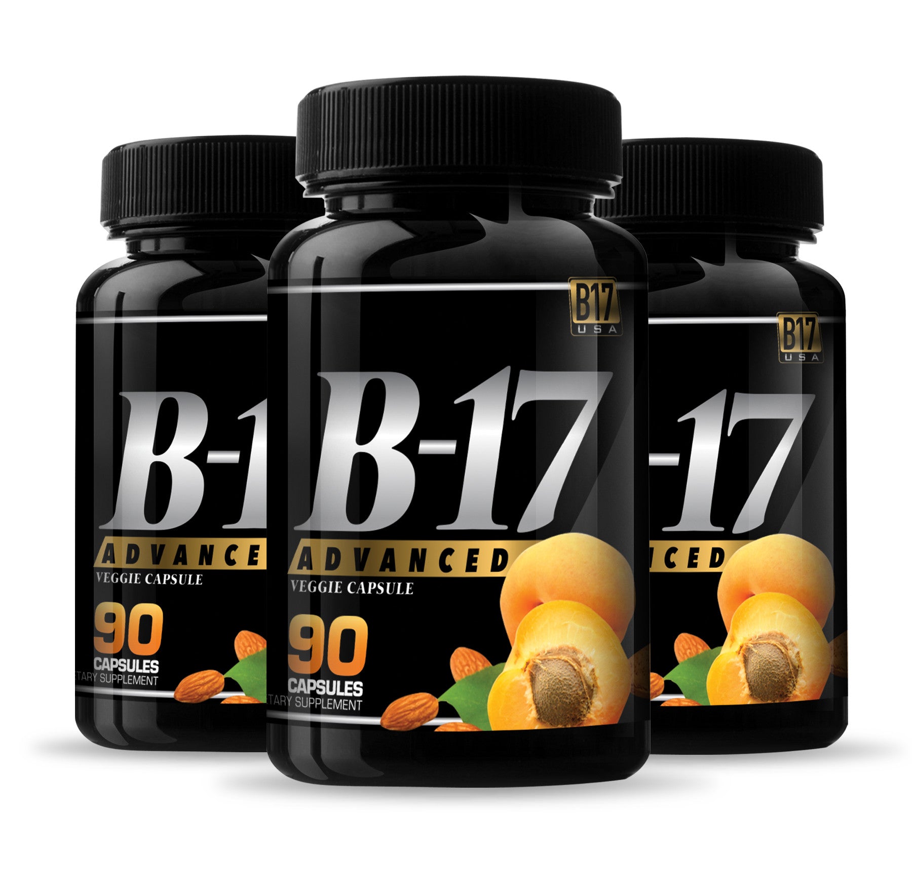 Vitamin B17 Advanced - 500mg Apricot Kernel Extract Capsules - Image 3
