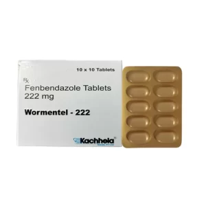 Wormentel 222 mg (Fenbendazole) Tablets